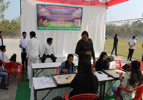 CICASA SPORTS COMPETITION - 2020 for CA Students  Race,. Badminton Singles ,Lemon Race ,Ludo, Chess, Carrom, Cricket Match 